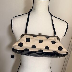 Polka Dot Clutch Bag